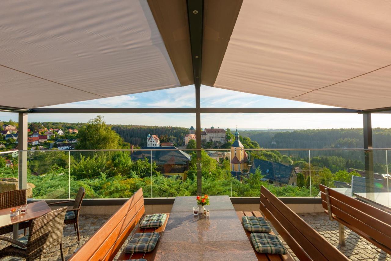 Hotel Zur Aussicht Хонштайн Экстерьер фото